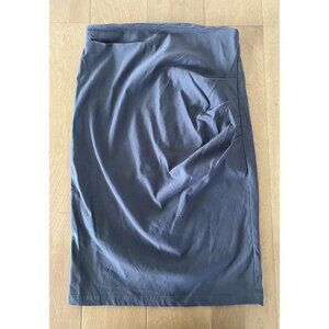 GK Grace Karin Gray Stretchy Skirt Side Pleats Women's Size M Medium